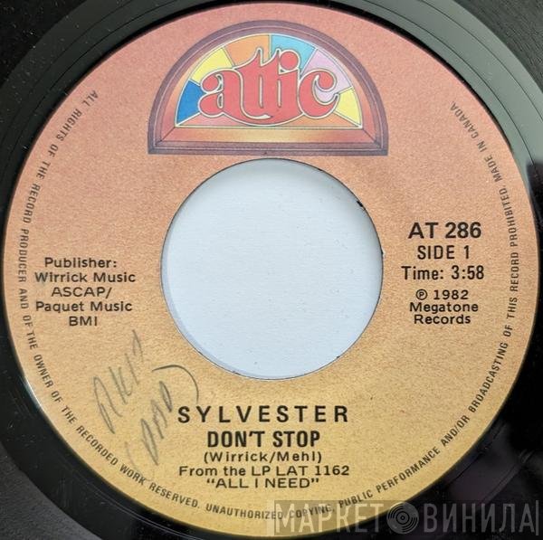 Sylvester - Don't Stop