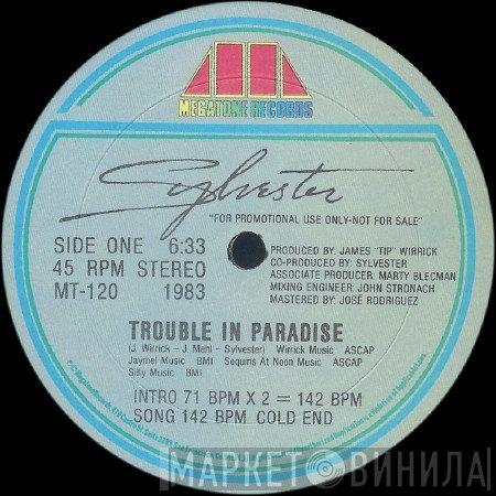 Sylvester  - Trouble In Paradise