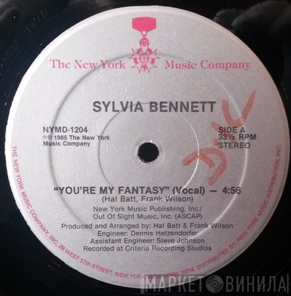 Sylvia Bennett - You're My Fantasy
