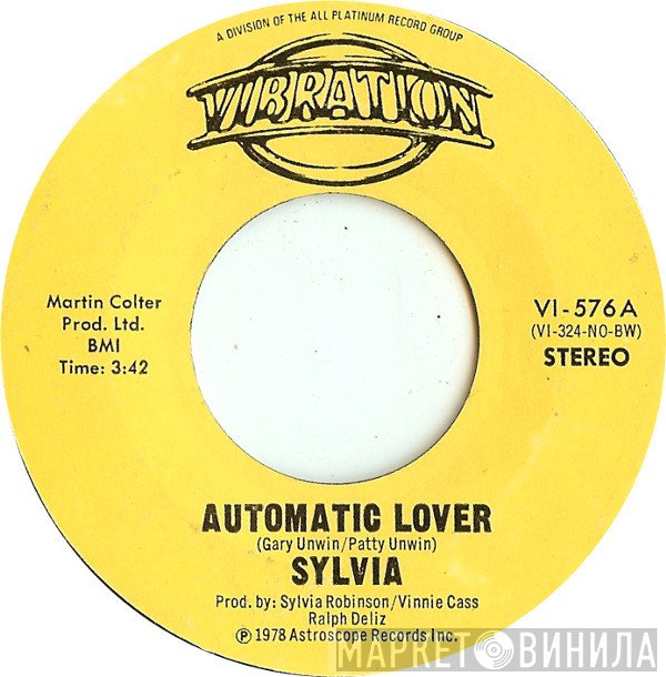 Sylvia Robinson - Automatic Lover