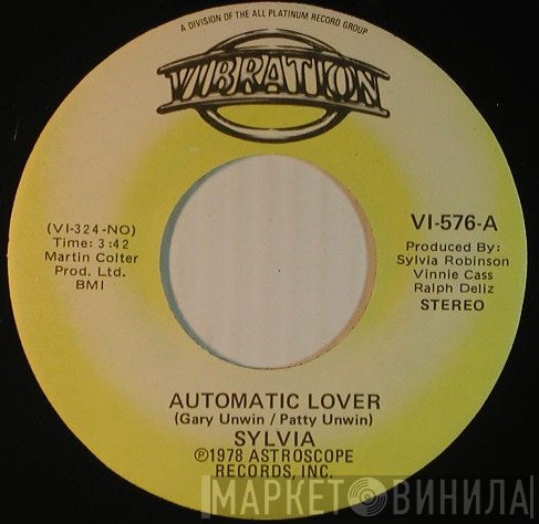 Sylvia Robinson - Automatic Lover