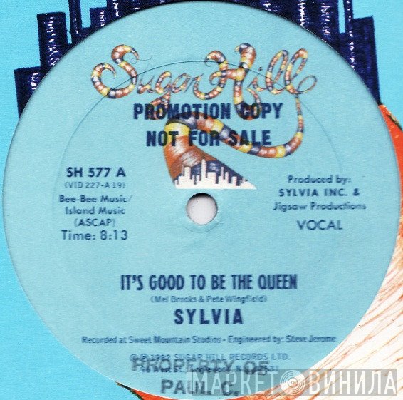 Sylvia Robinson - It's Good To Be The Queen