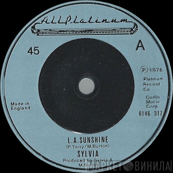 Sylvia Robinson - L.A. Sunshine