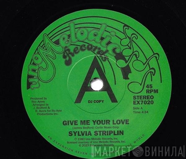 Sylvia Striplin - Give Me Your Love