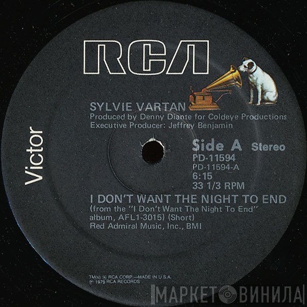 Sylvie Vartan - I Don't Want The Night To End