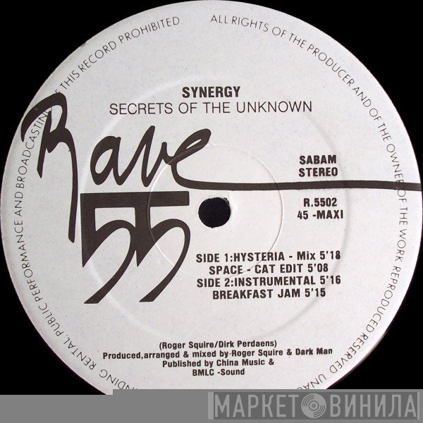 Synergy - Secrets Of The Unknown