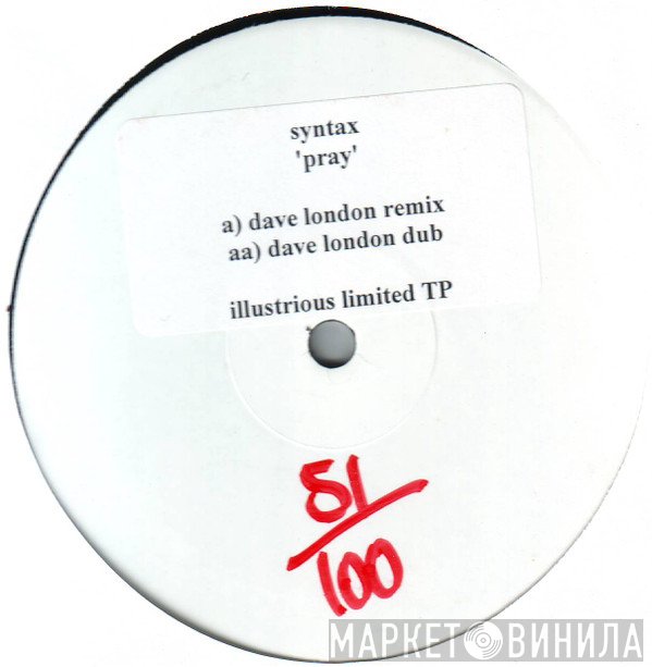 Syntax   - Pray