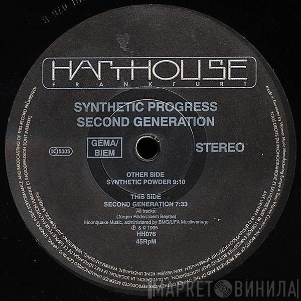 Synthetic Progress - Second Generation