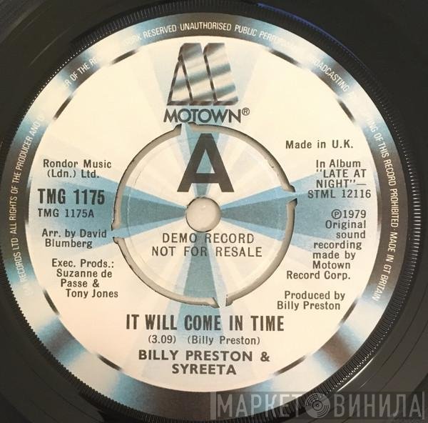 Syreeta, Billy Preston - It Will Come In Time