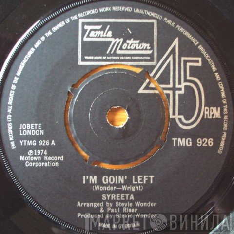 Syreeta  - I'm Goin' Left