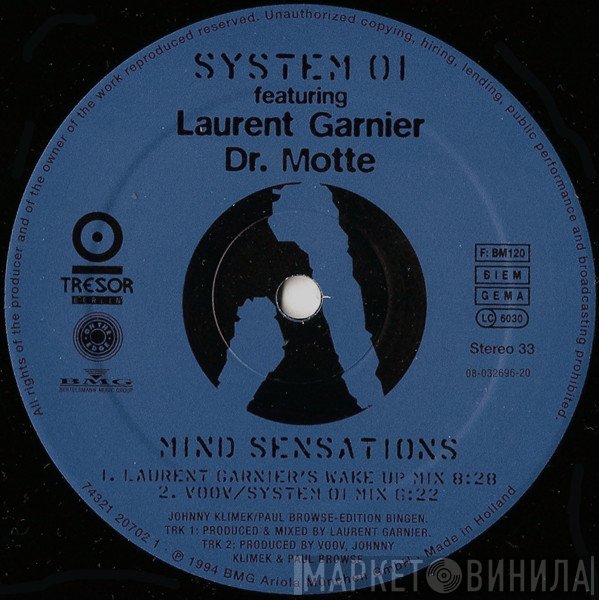 System 01 Featuring Laurent Garnier, Dr. Motte  - Mind Sensations