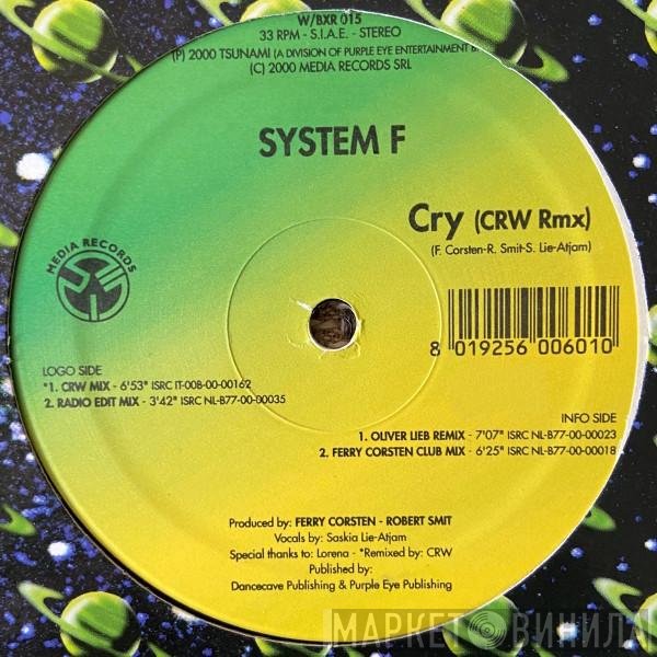 System F  - Cry (Remixes)