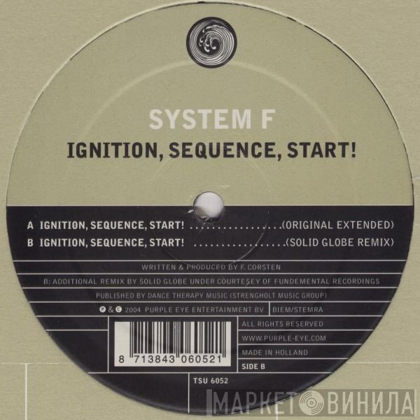 System F  - Ignition, Sequence, Start!