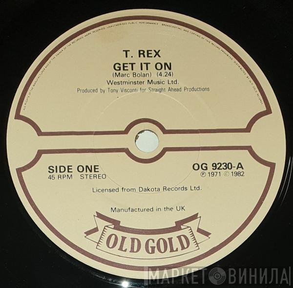 T. Rex - Get It On / Jeepster