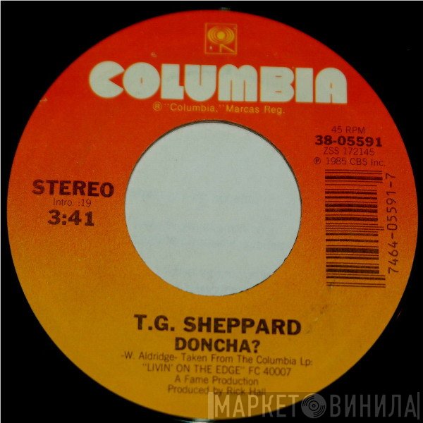 T.G. Sheppard  - Doncha? / Hunger For You