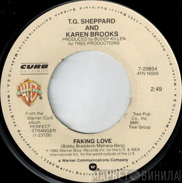 T.G. Sheppard And Karen Brooks  - Faking Love