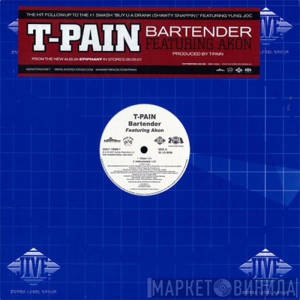 T-Pain Featuring Akon  - Bartender
