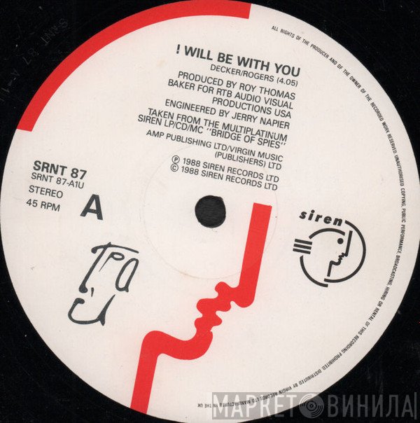 T'Pau - I Will Be With You
