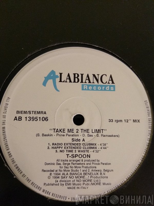 T-Spoon - Take Me 2 The Limit