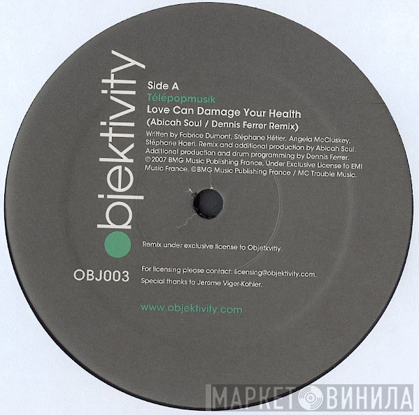 Télépopmusik - Love Can Damage Your Health (Abicah Soul / Dennis Ferrer Remix)