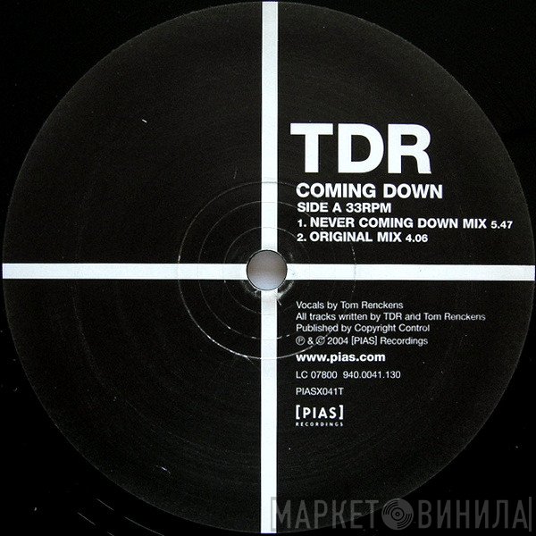 TDR - Coming Down