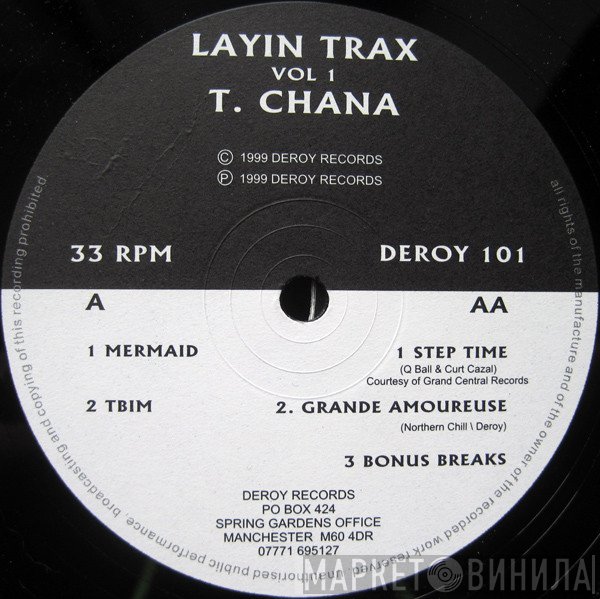 T.Chana - Layin Trax Vol 1