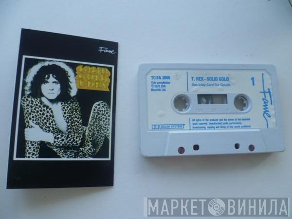 T. Rex  - Solid Gold (Paper Labels)