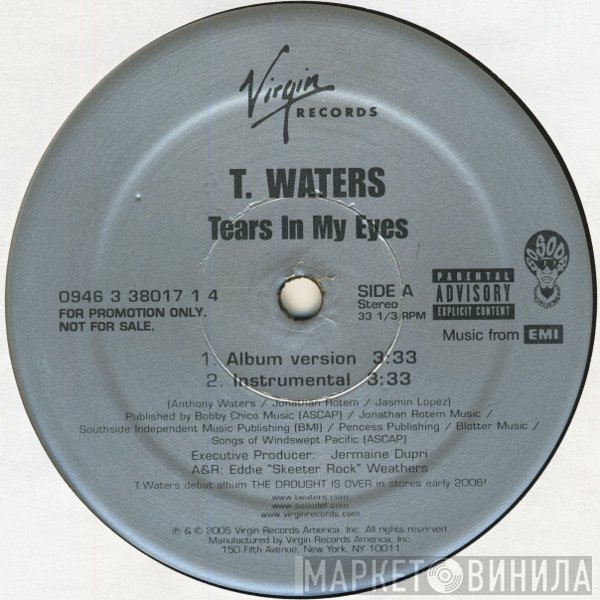 T. Waters - Tears In My Eyes
