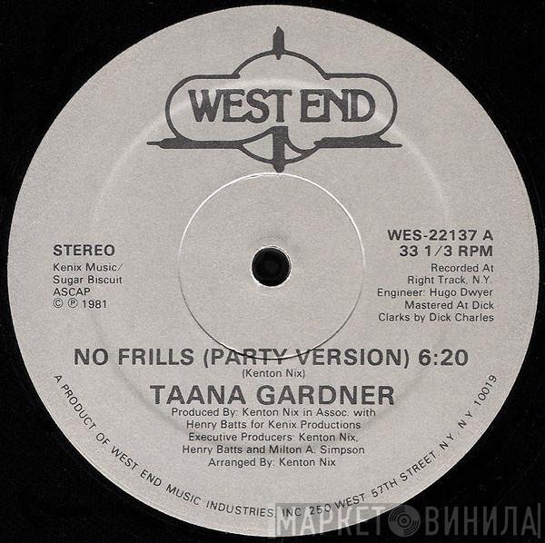 Taana Gardner - No Frills