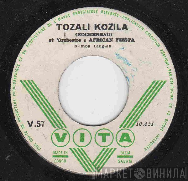 Tabu Ley Rochereau Et Orchestre African Fiesta  - Tozali Kozila / Fiesta Kombo Ya Sika