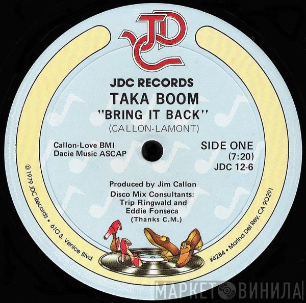 Taka Boom - Bring It Back