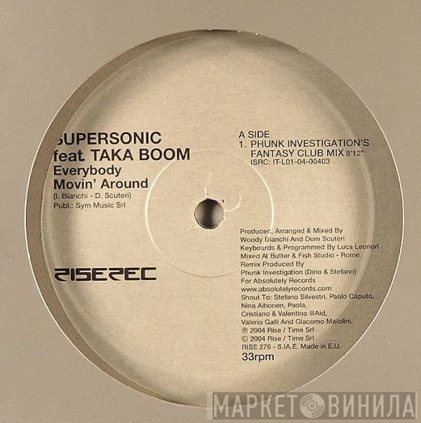 Taka Boom, Supersonic  - Everybody Movin' Around