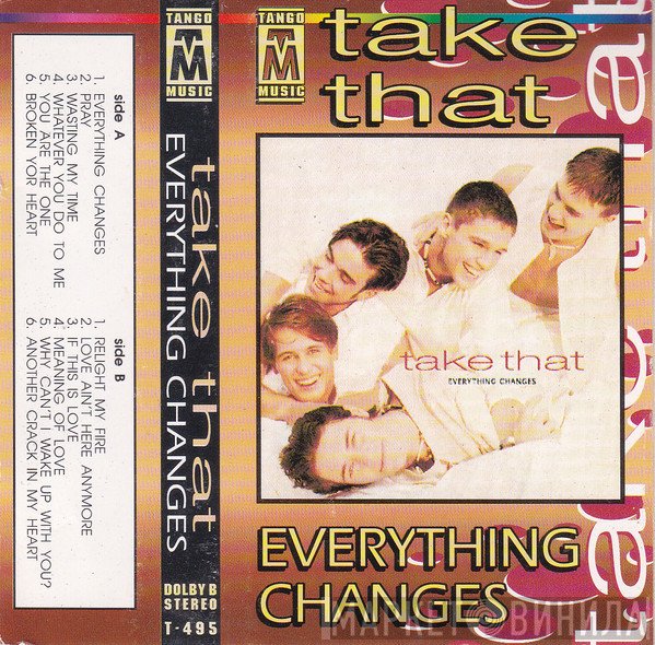 Take That  - Everything Changes
