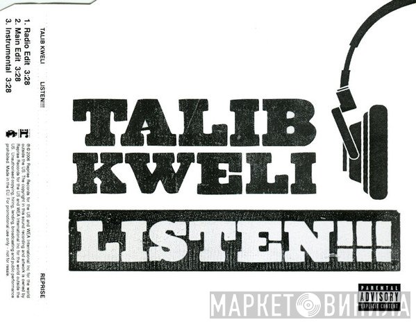 Talib Kweli  - Listen!!!