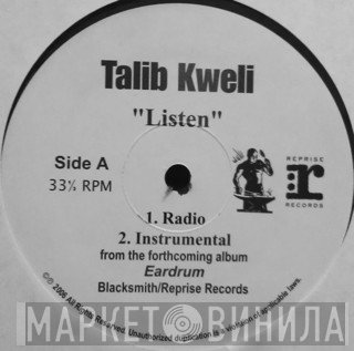 Talib Kweli  - Listen