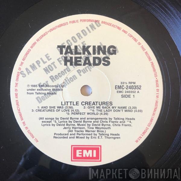 Talking Heads  - Little Creatures
