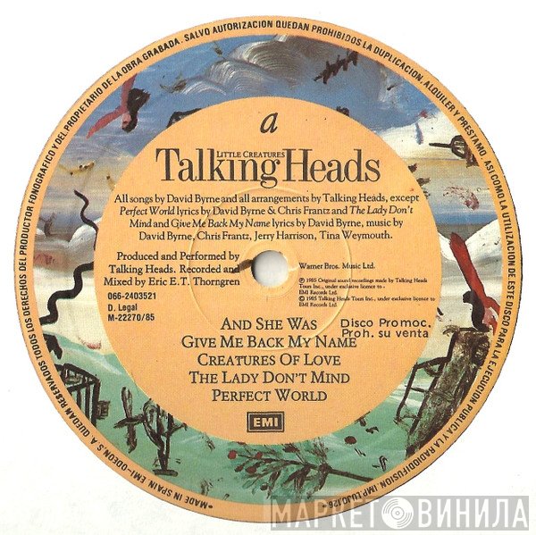 Talking Heads  - Little Creatures