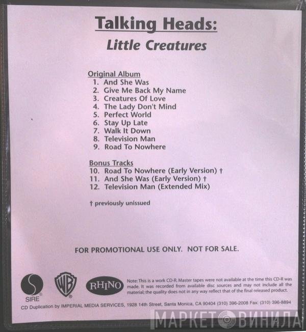 Talking Heads  - Little Creatures