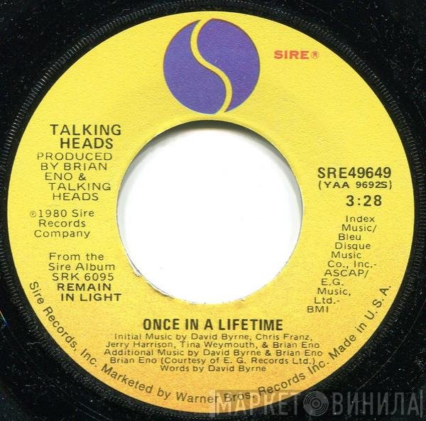 Talking Heads  - Once In A Lifetime
