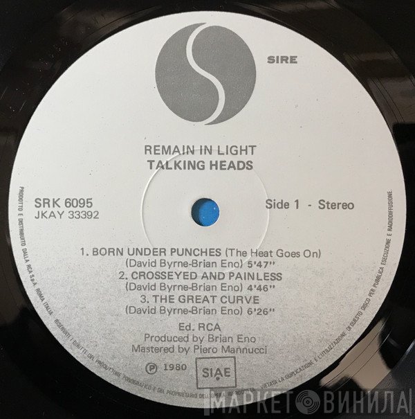 Talking Heads  - Remain In Light