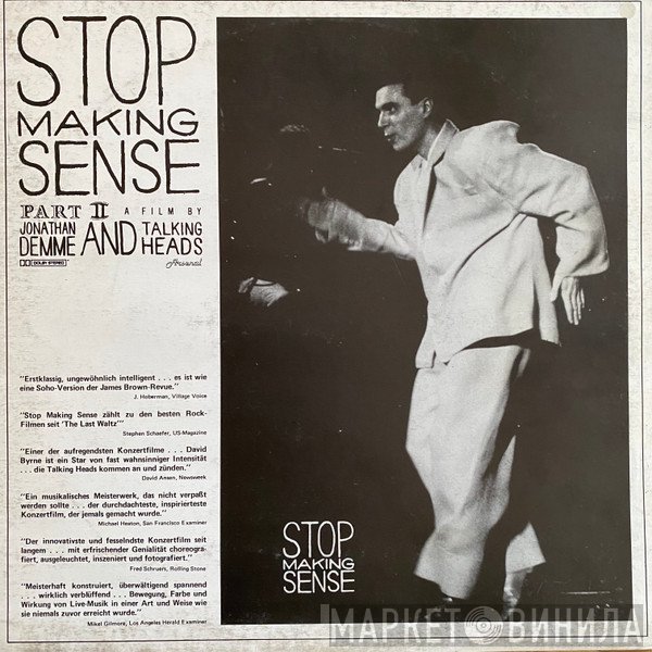 Talking Heads  - Stop Making Sense Part II