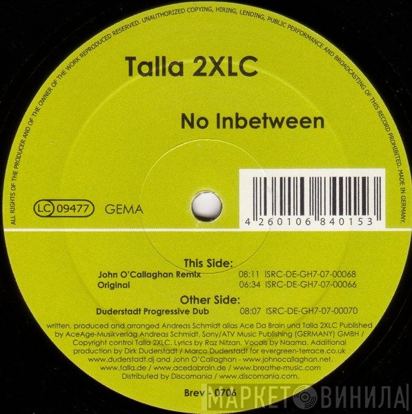 Talla 2XLC  - No Inbetween