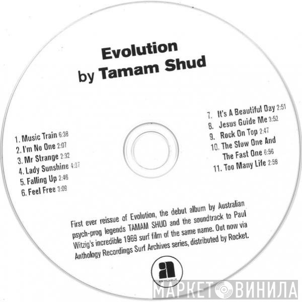 Tamam Shud  - Evolution
