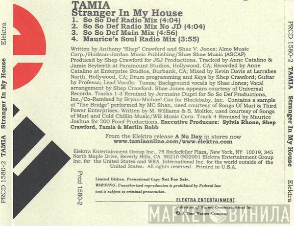 Tamia  - Stranger In My House