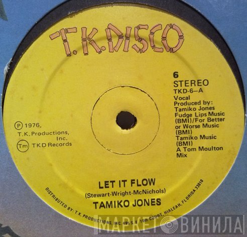 Tamiko Jones  - Let It Flow