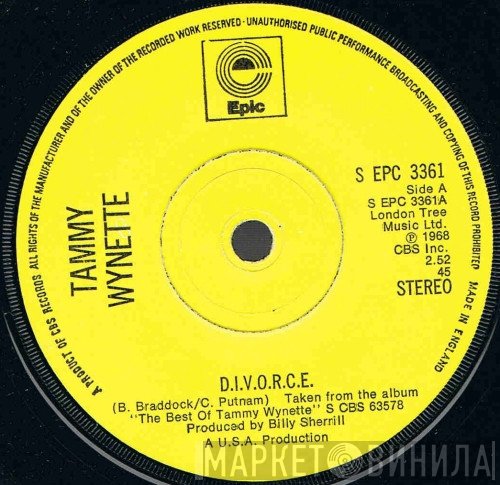 Tammy Wynette - D.I.V.O.R.C.E.