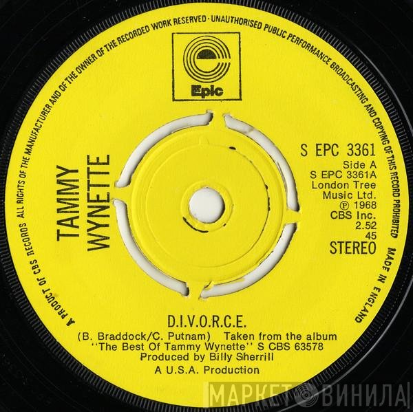 Tammy Wynette - D.I.V.O.R.C.E.