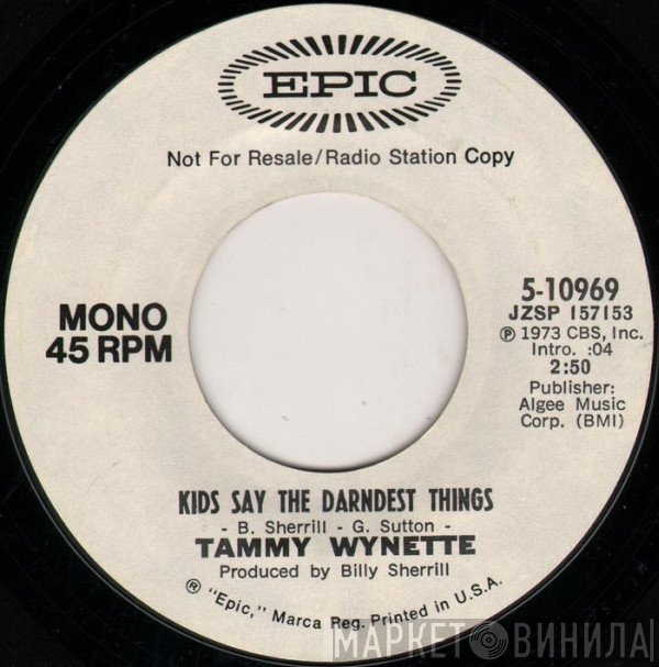 Tammy Wynette - Kids Say The Darndest Things