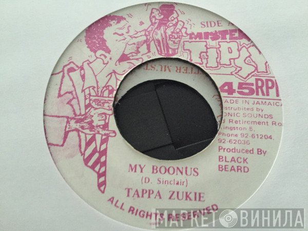 Tapper Zukie - My Boonus
