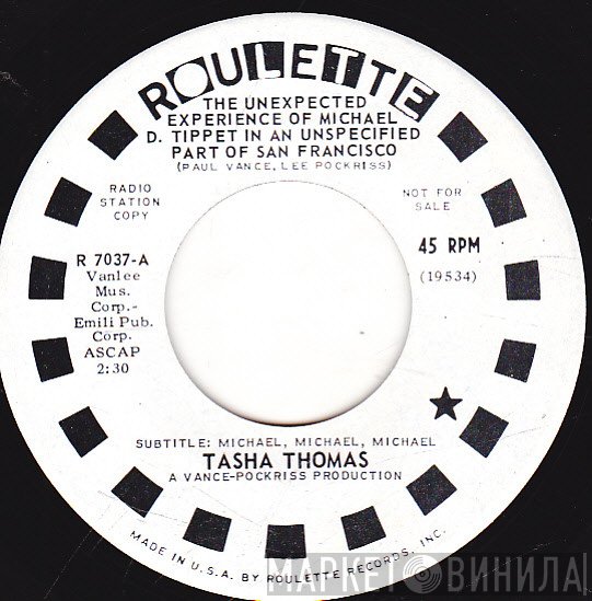 Tasha Thomas - The Unexpected Experience Of Michael D. Tippet In An Unspecified Part Of San Francisco Last July - Subtitle: Michael, Michael, Michael